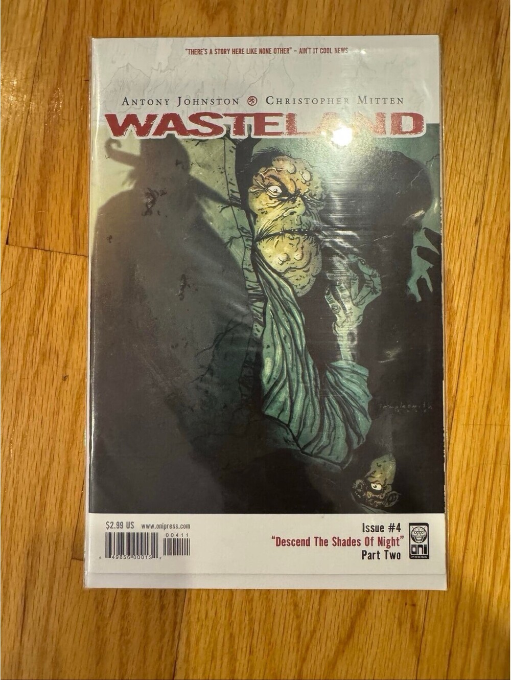 Wasteland #4 Descend the Shades of Night Pt 2 Oni Press 2006 Johnston Mitten